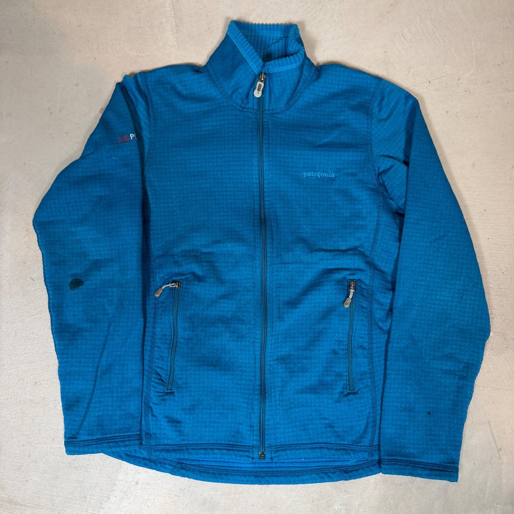 Patagonia R1 Regulator Polartec Fleece Full Zip Jacket Blue Womens S 40135F9